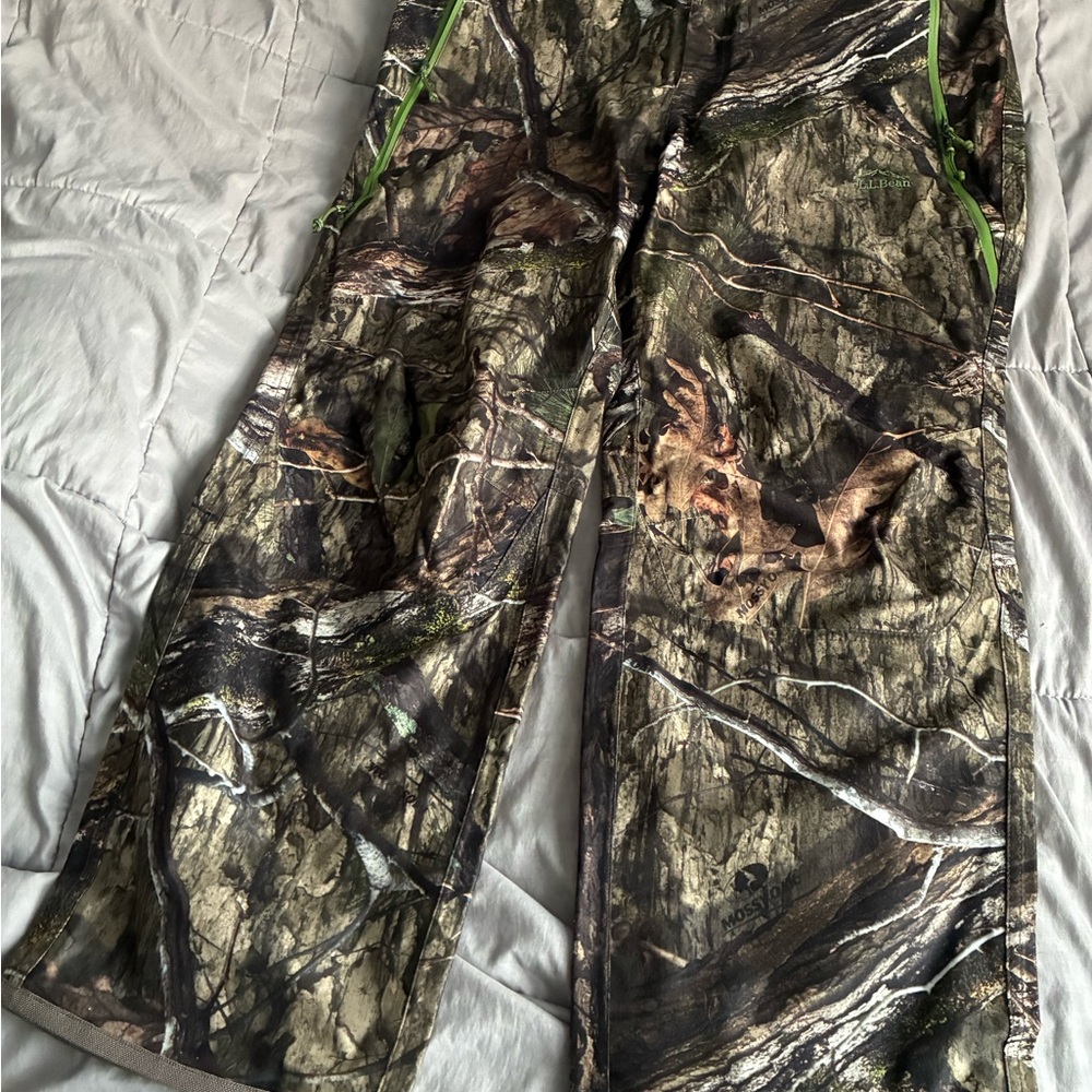 L.L. Bean Men's Hunting Pants Mossy Oak Camouflage NEW
